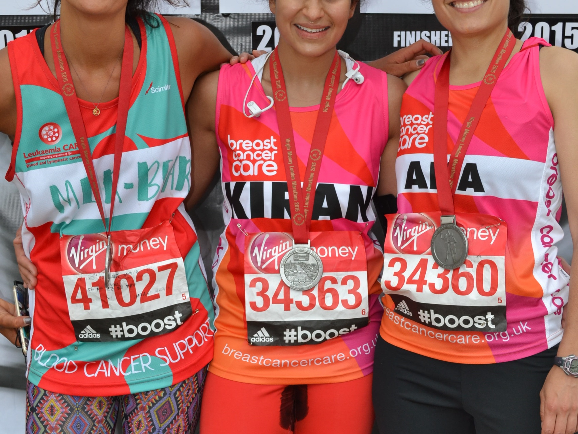 Sisterhood, blood and boobs at the London Marathon 2015 – Madame
